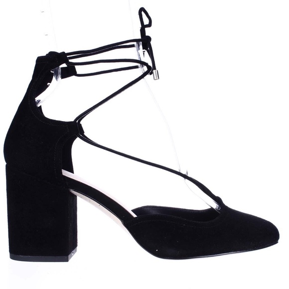 HOST PICK❣️Aldo Franceska Pump Suede Lace Up Ballet Heels Sz9 - Picture 2 of 7